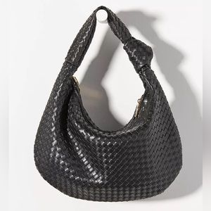 The Brigitte Satchel by Melie Bianco in Black